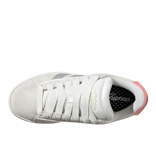 Off White/Silver Metallic/Semi Pink Spark
