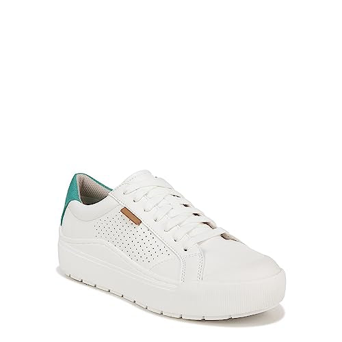 White/Green Perf