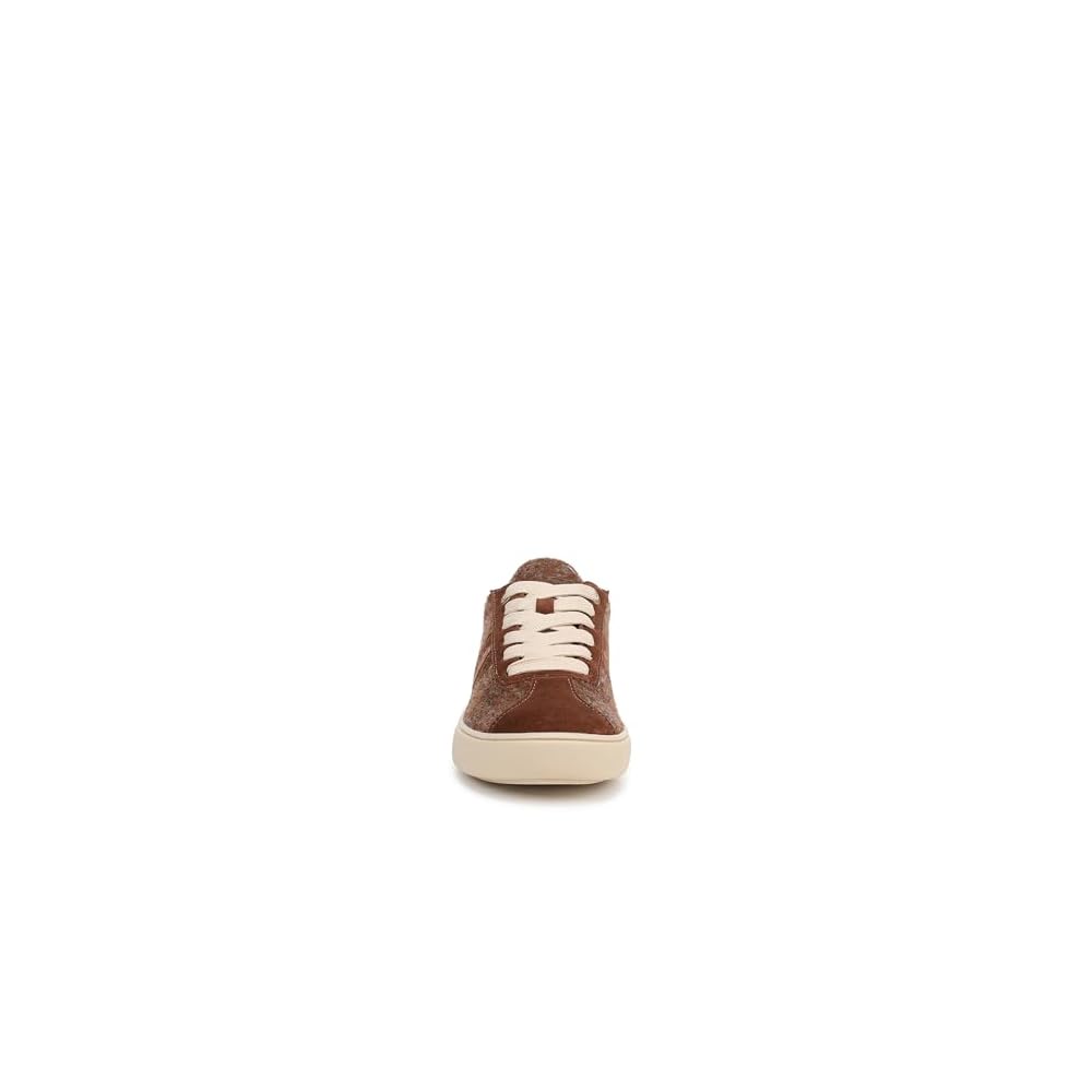 Brown Plaid Suede