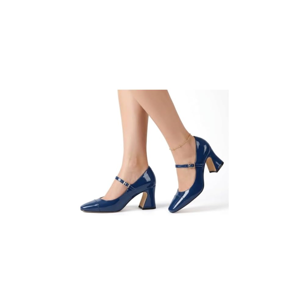 Navy Blue Patent