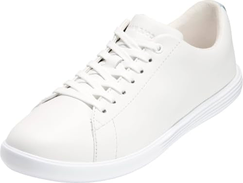 White Perforated Leather/Skyway