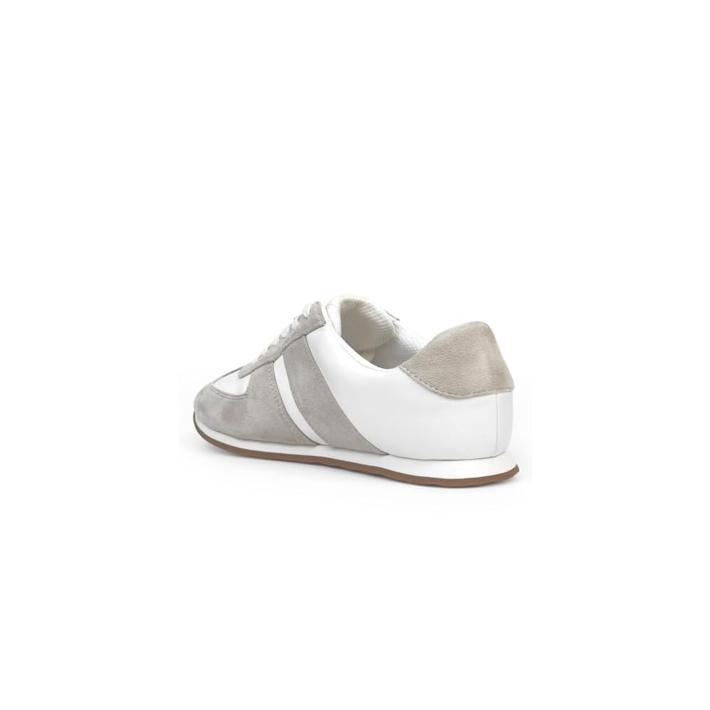 White Faux Suede/Nylon