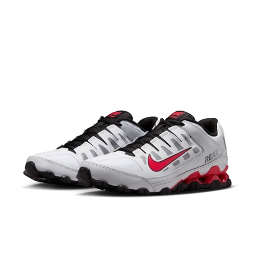 Pure Platinum/University Red-black