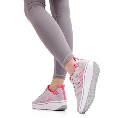 Gray/Hot Pink