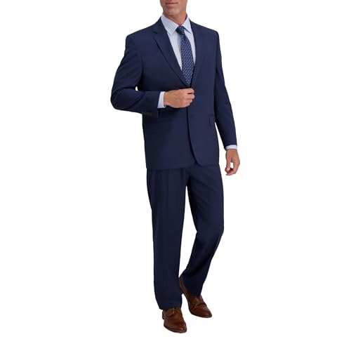 Navy Blue Houndstooth