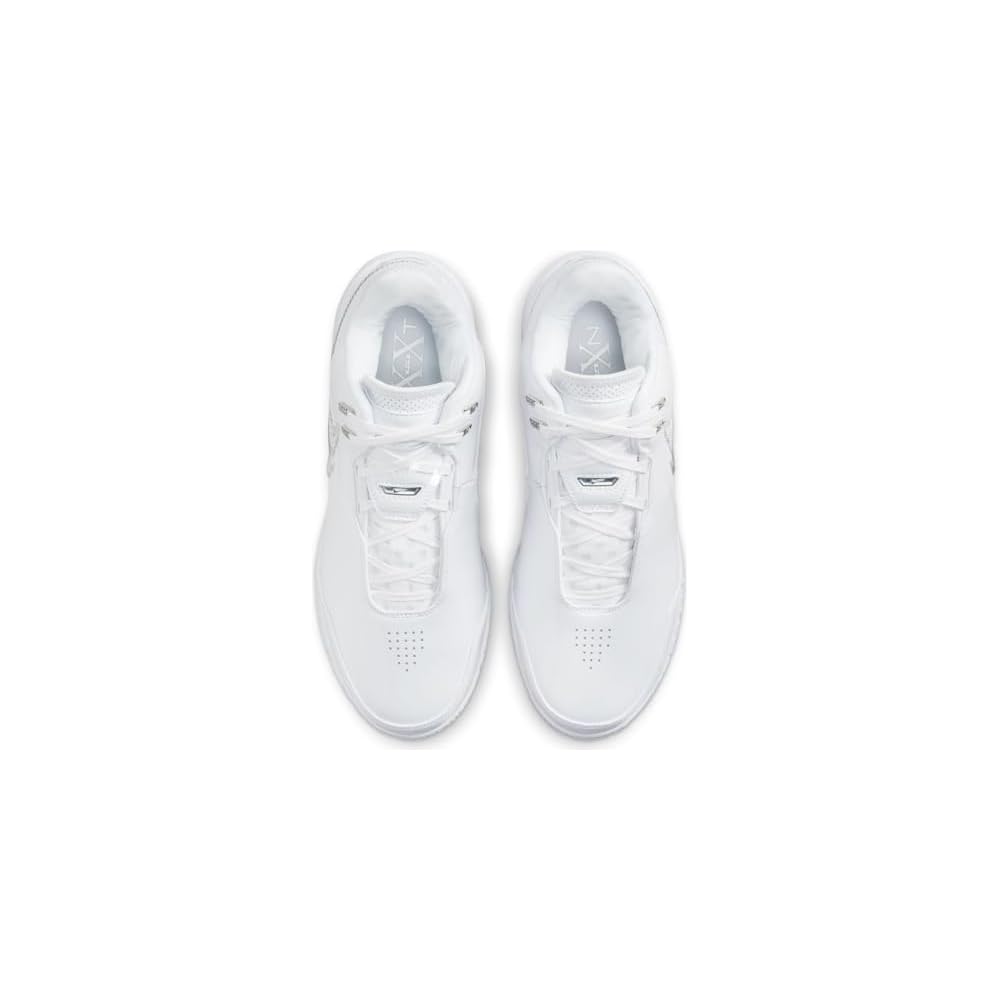 White/Metallic Silver/Light Smoke Grey