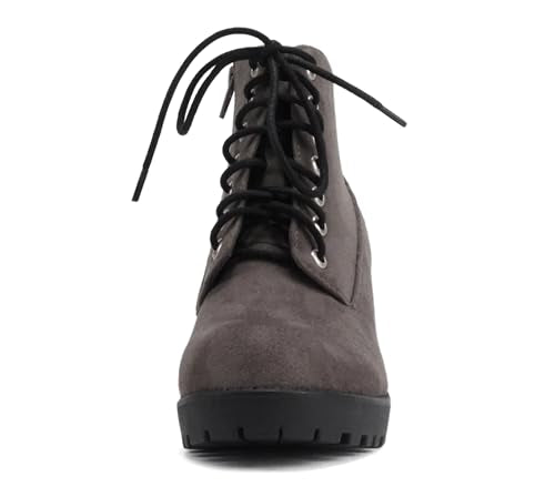 Charcoal Grey Suede