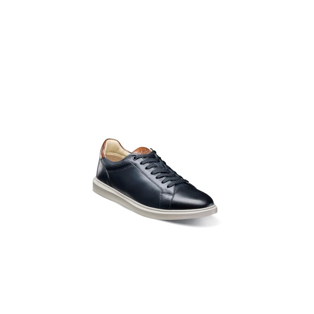 Navy-cognac