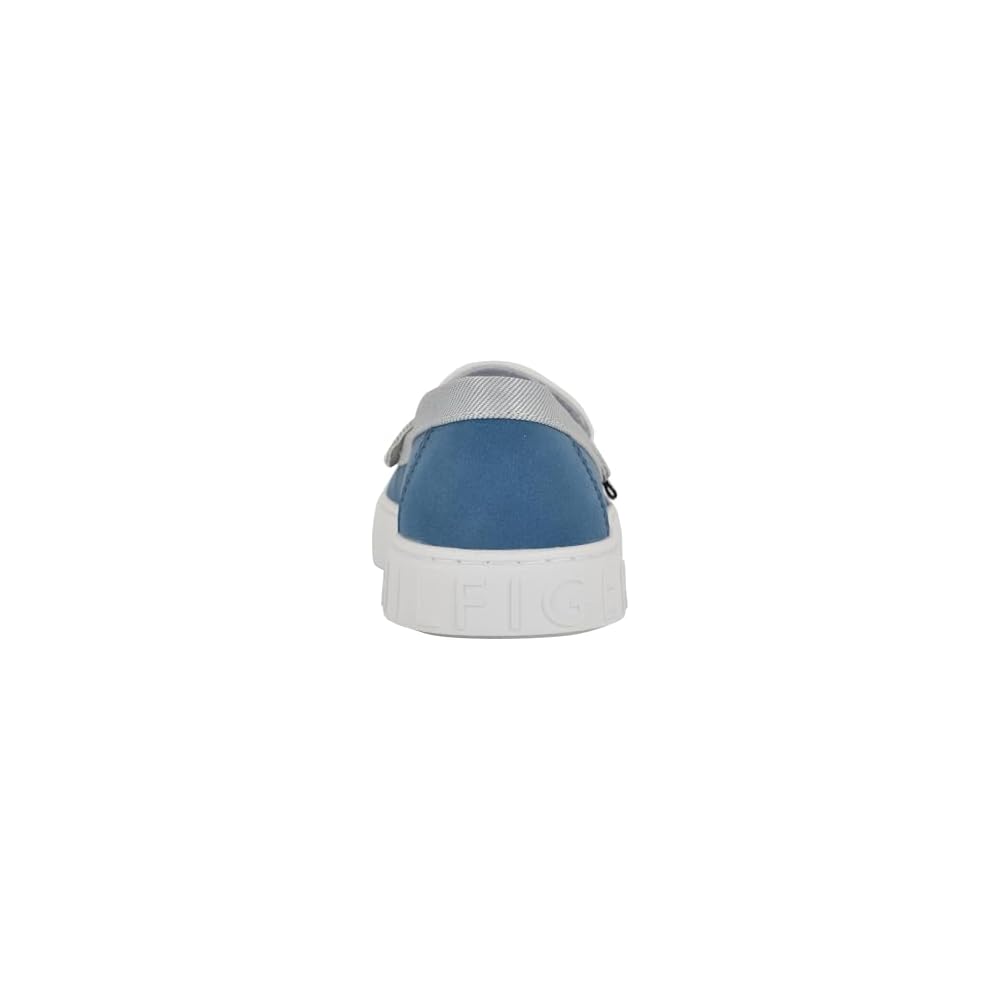Medium Blue Denim/White