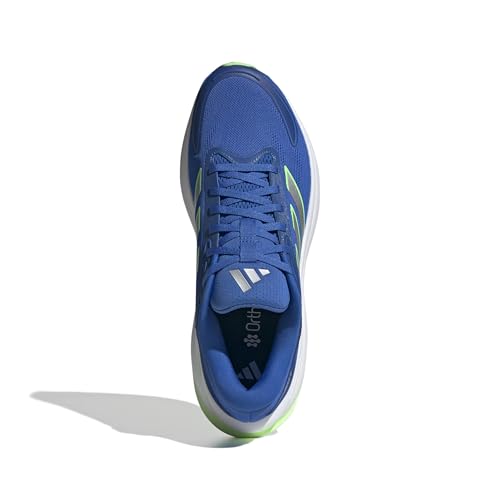 Blue/Silver Met./Lime Burst