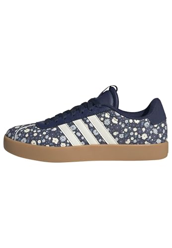 Dark Blue/Off White/Muted Purple