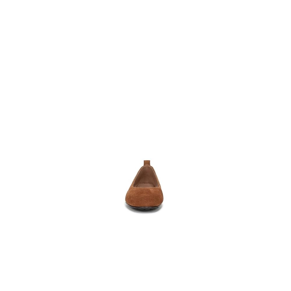 Dark Chestnut Brown Suede