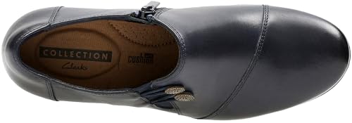 Navy Leather
