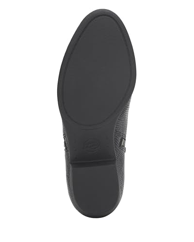 Black Snake Print Leather