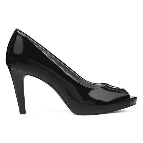 Black Sleek Patent Pu