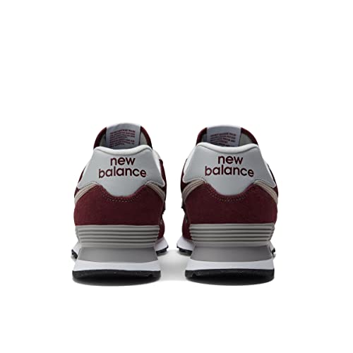 Burgundy/White