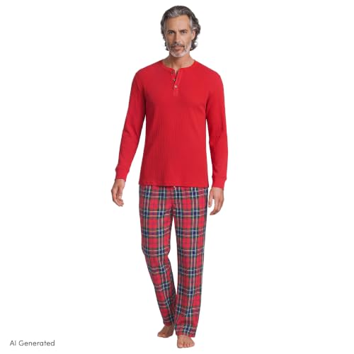 Compass Red/Pine Plaid