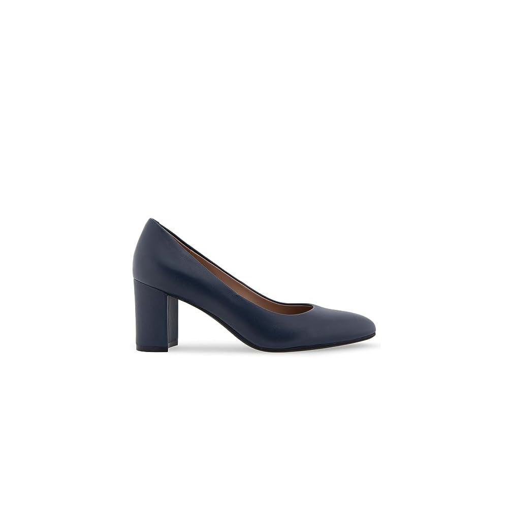 Navy Leather