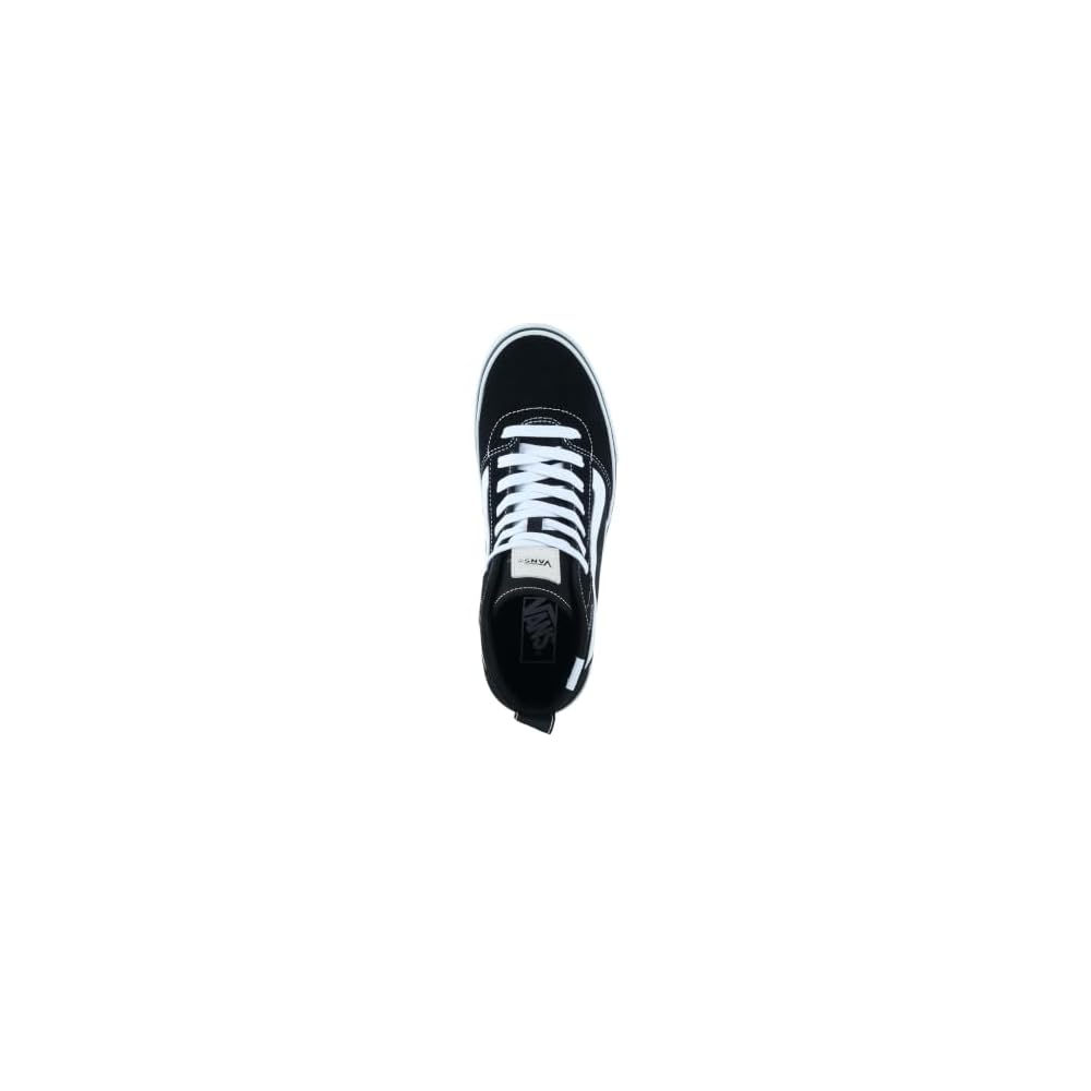 Suede/Canvas Black/White