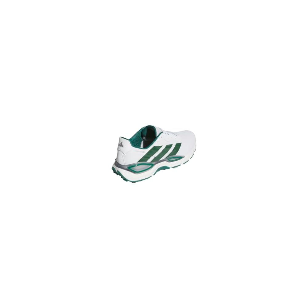 Footwear White/Collegiate Green/Silver Metallic