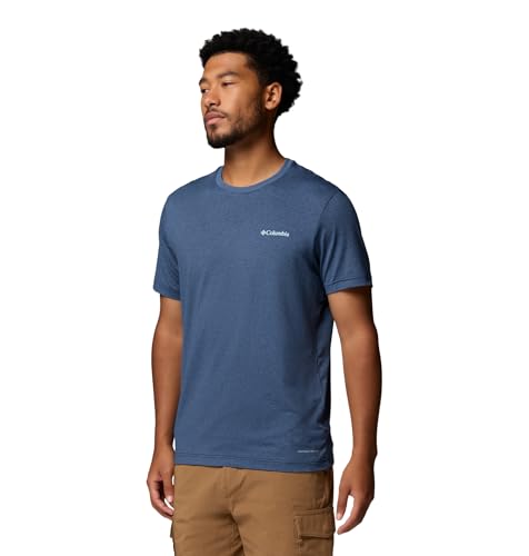 Collegiate Navy Heather/Linear Peaks
