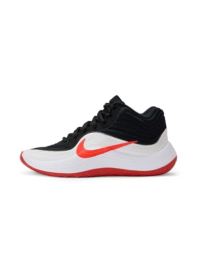 Black/Bright Crimson/White