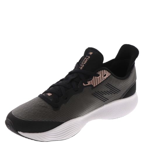 Black/Rose Gold Metallic
