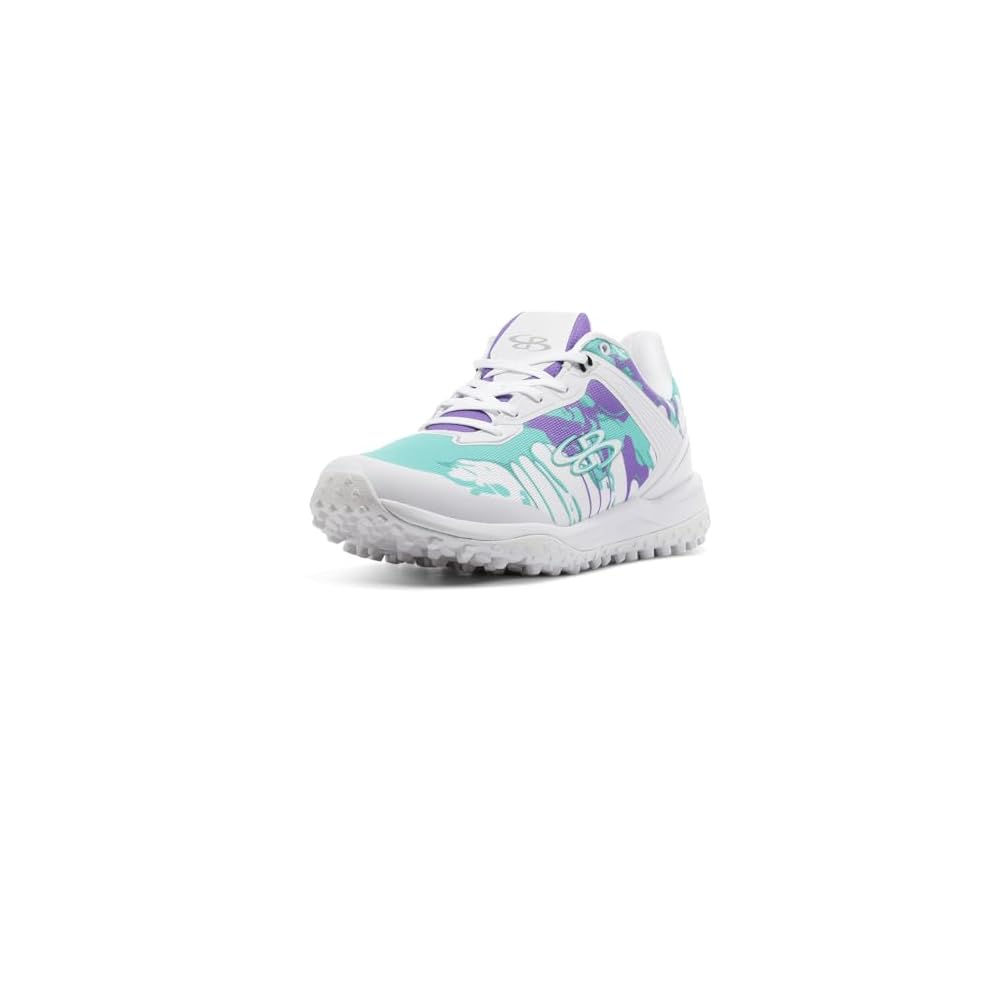 Bright Purple/Turquoise/White/White
