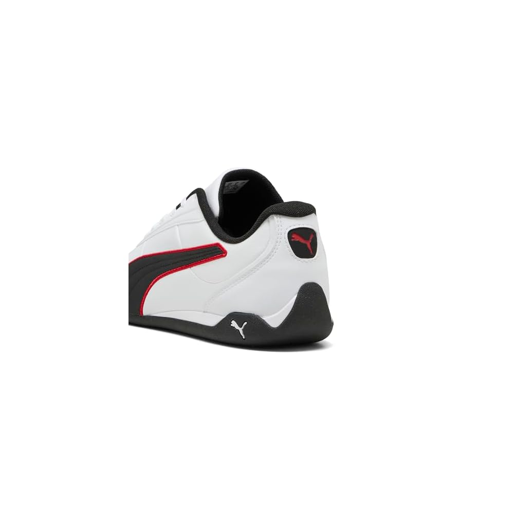 Puma White-rosso Corsa