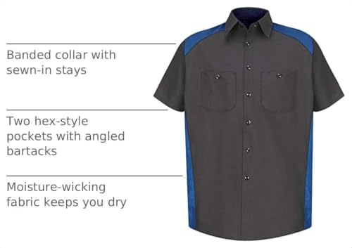 Charcoal/Royal Blue
