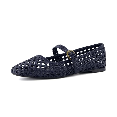 Navy Woven