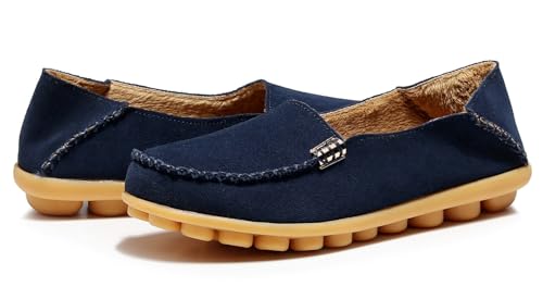 Navy Shearling