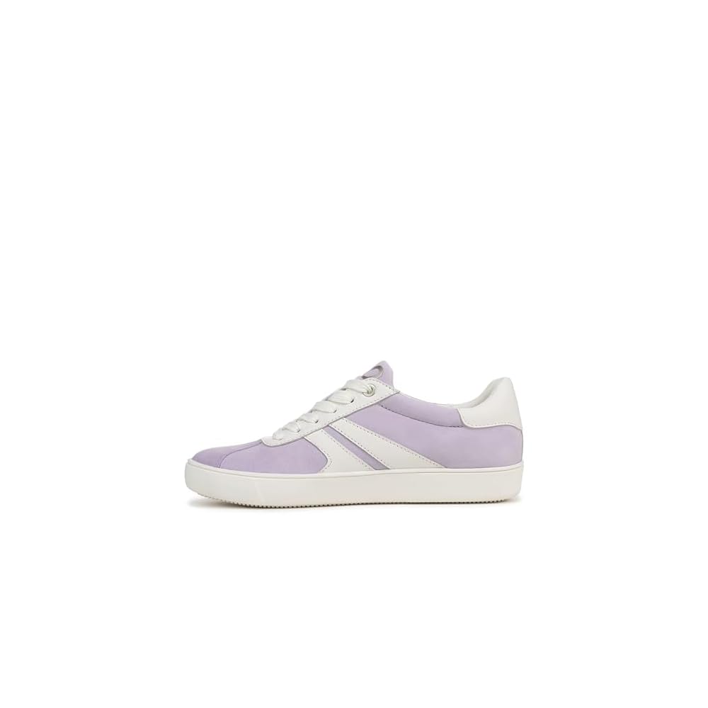 Lilac Suede/Warm White Leather