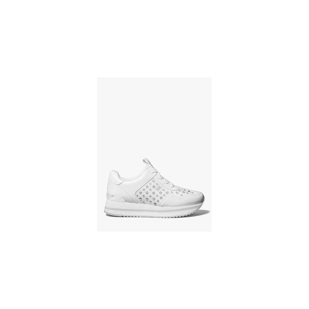 Mesh W/Crystals/Optic White