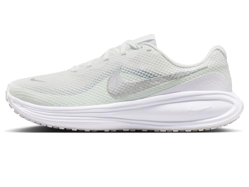 Off White/Metallic Silver/Barely Green