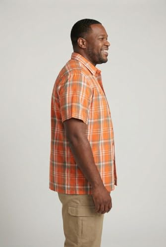 Dark Orange Plaid