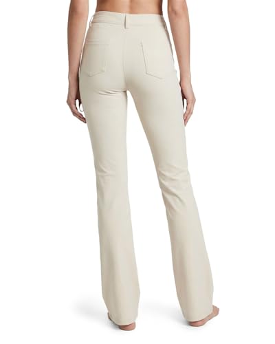 Beige-bootcut