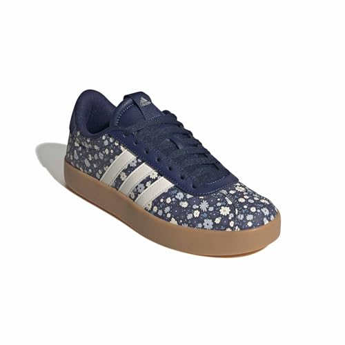Dark Blue/Off White/Muted Purple