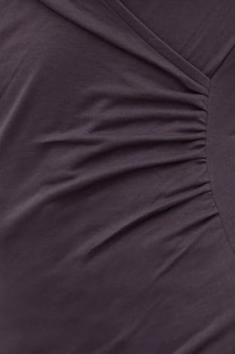 Long Tall Sally LTS Premium Tall Wrap Top Purple 8
