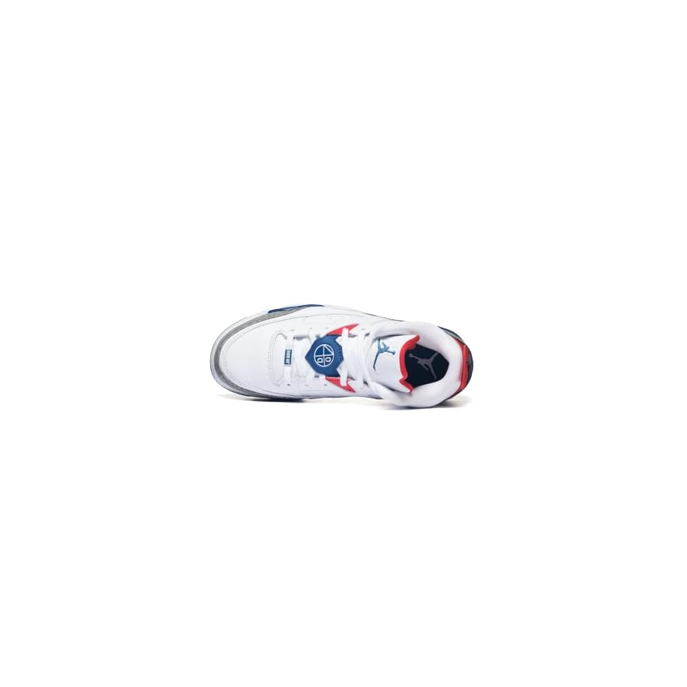 White/True Blue/Varsity Red