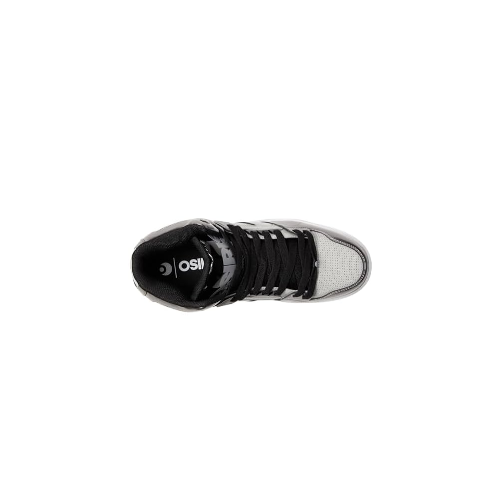 Silver/Black/White