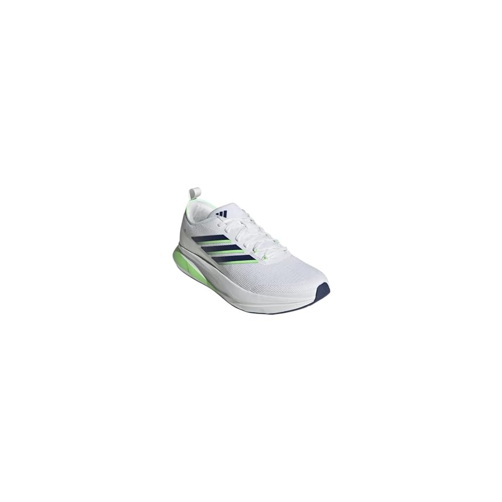 White/Dark Blue/Lime Burst