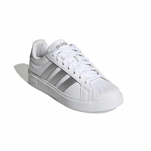 White/Silver Metallic/White