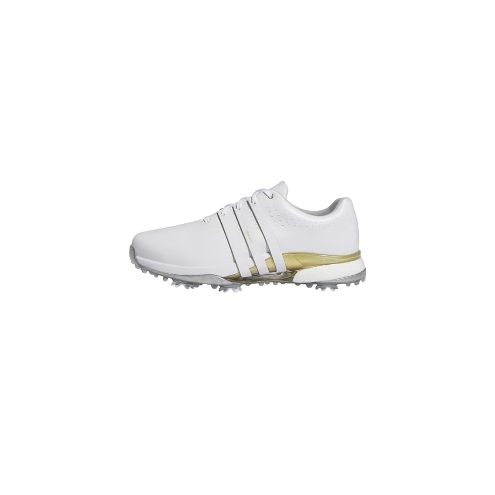 Footwear White/Gold Metallic/Silver Metallic