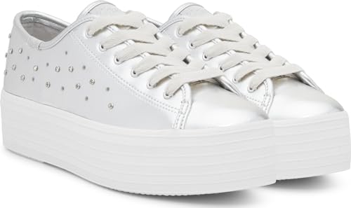 Silver Light Up Leather