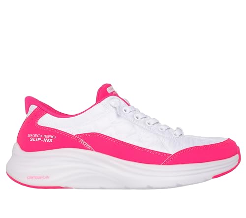 White/Hot Pink