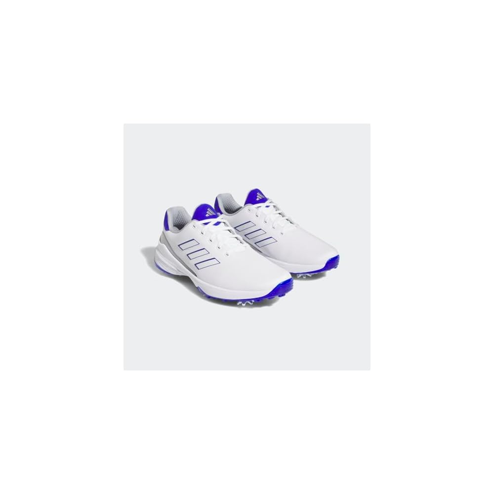 Footwear White/Lucid Blue/Silver Metallic