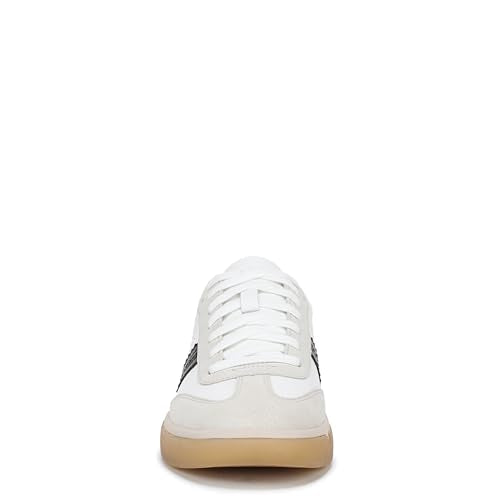 White/Black Leather