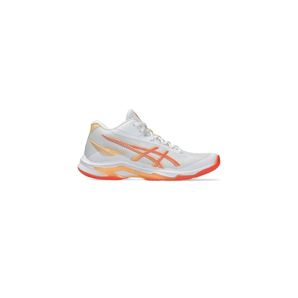 White/Vivid Coral