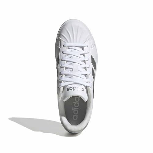 White/Silver Metallic/White